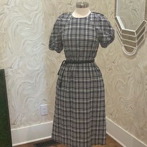 COS plaid dress